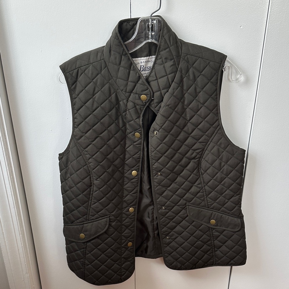 Bass Women’s Quilted Vest Size M - Picture 1 of 5